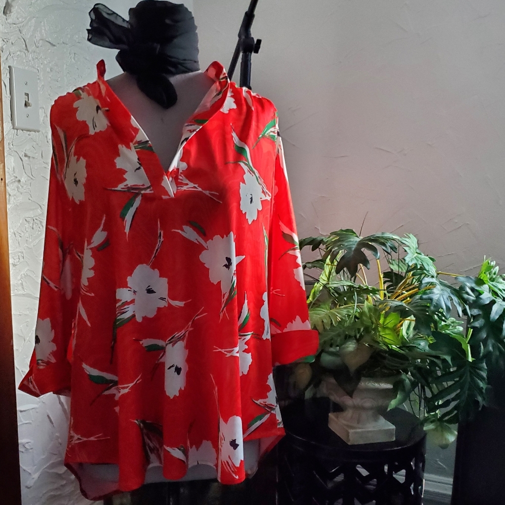 TOPNOTCH vintage women's blouse LARGE